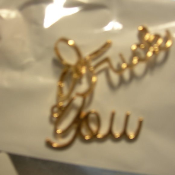 NEW!!! "Fuck" "You" Earrings!! BOLD STATEMENT EARRINGS! Sexy Feisty! Savage! - Picture 4 of 4